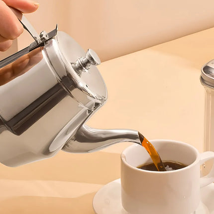 Ấm Trà Vòi Cổ Ngỗng Winco JB2932 950 ml Thép Không Gỉ Bề Mặt Gương