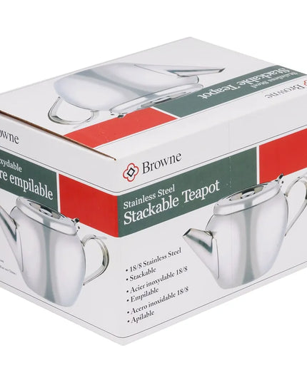 Ấm Trà Xếp Chồng Browne 515152 360 ml Thép Không Gỉ 18/8