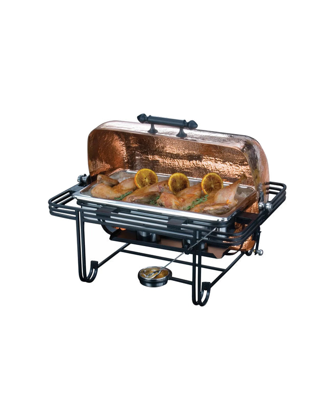 American Metalcraft MESA72C Full Size Chafer w/ Roll-top Lid & Chafing Fuel Heat