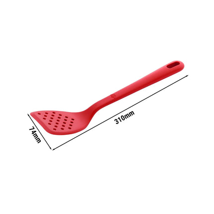 BALLARINI | Perforated Turner Spatula – 310 mm - Drainage Holes