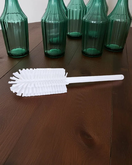 Bàn Chải Cọ Chai Carlisle 40001EC02 Lông Poly Trắng Cán Nhựa Trắng 40.6 cm