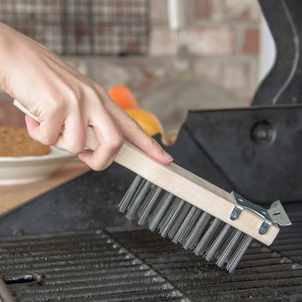 Bàn Chải Cọ Rửa Carlisle 4577900 Lông Thép Carbon 27.9 cm