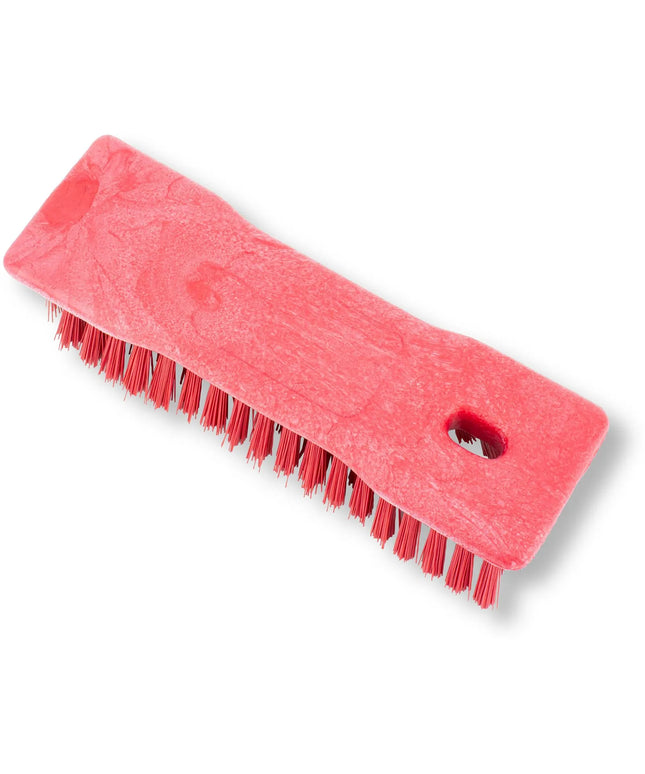 Bàn Chải Cọ Tay Comfort Grip Carlisle 42024EC05 Lông Polyester Đỏ 20.3 cm