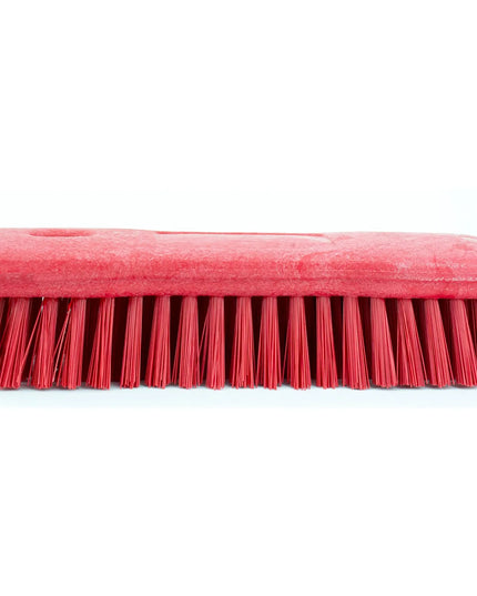 Bàn Chải Cọ Tay Comfort Grip Carlisle 42024EC05 Lông Polyester Đỏ 20.3 cm