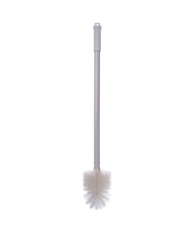 Bàn Chải Cọ Van Carlisle 4000302 Đầu Oval 8.9 cm Cán 76.2 cm Lông Cứng Vừa Màu Trắng