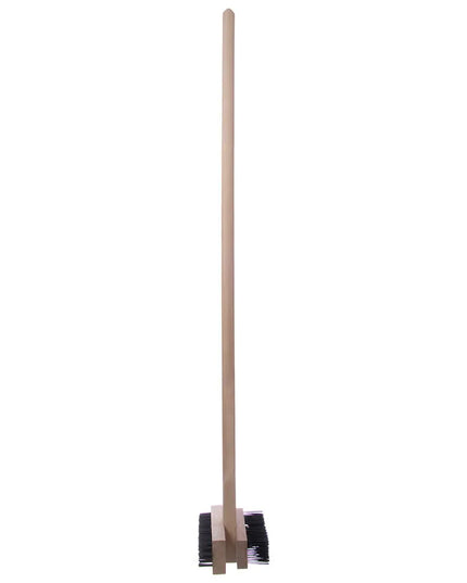 Bàn Chải Cọ Vỉ Nướng Double Broiler King Carlisle 4029400 Thép Carbon/Gỗ Cứng