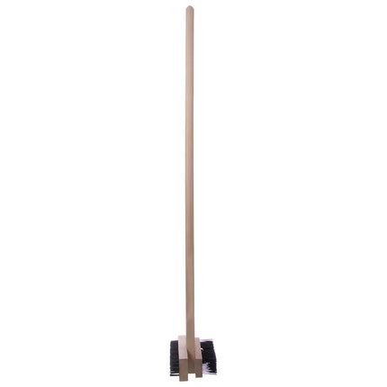 Bàn Chải Cọ Vỉ Nướng Double Broiler King Carlisle 4029400 Thép Carbon/Gỗ Cứng