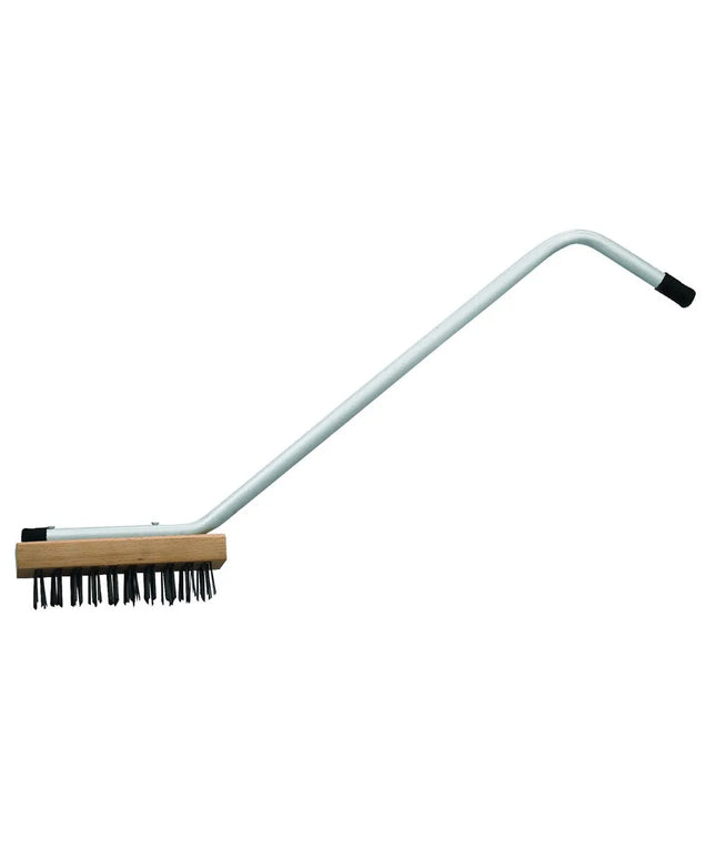 Bàn Chải Cọ Vỉ Nướng Thương Mại Winco BR-31 Lông Thép Cán Sắt Mạ Kẽm 78.7 cm