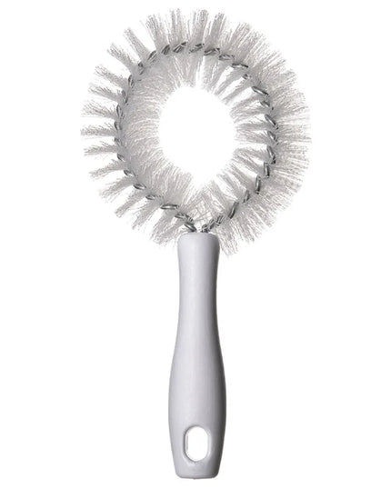 Bàn Chải Rửa Rau Củ Tròn Carlisle 4016402 24 cm - Poly, Trắng