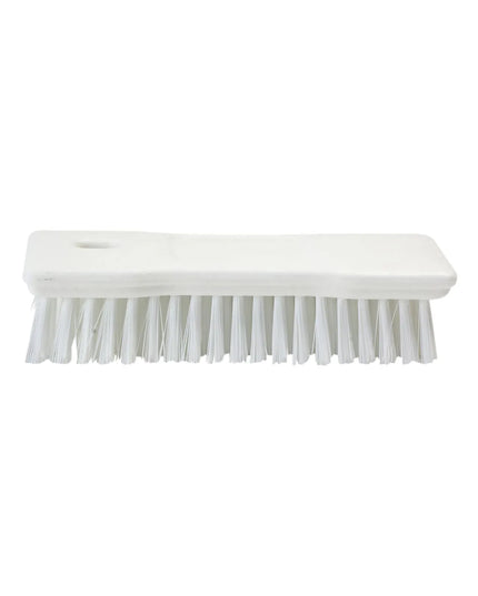 Bàn Chải Tay Comfort Grip Carlisle 42024EC02 20 cm - Lông Polyester, Trắng