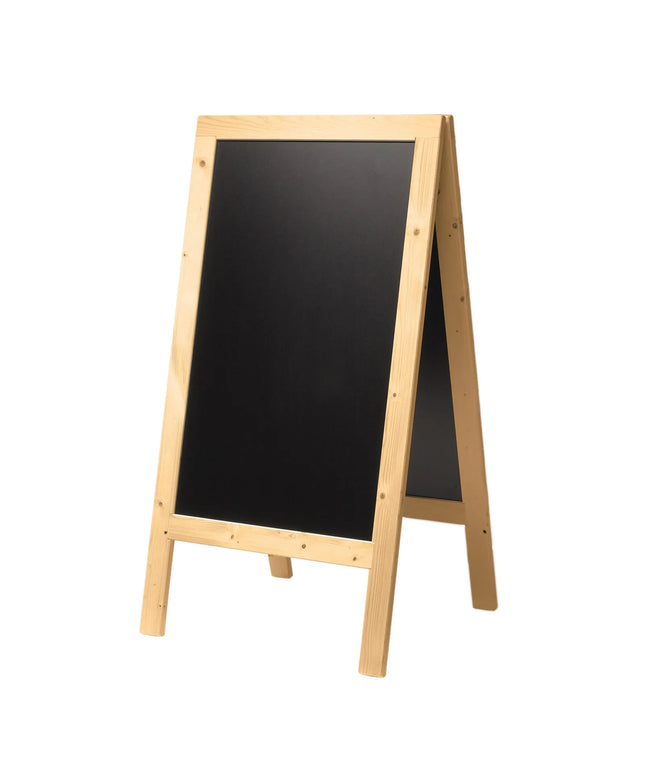 Bảng Chữ A American Metalcraft SBSB135 Khung Gỗ - Dài 71.4 cm x Rộng 6 cm x Cao 139.1 cm, Màu Gỗ Tự Nhiên
