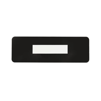 Bảng Hiệu Chỉ Dành Cho Nhân Viên Vollrath 4506 - 7.6 x 22.9 cm, Chữ Trắng Nền Đen