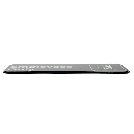 Bảng Hiệu Tablecraft 1002045.2 cmEmployees Only" - 7.6cm x 22.9cm, Mặt Sau Keo Dán
