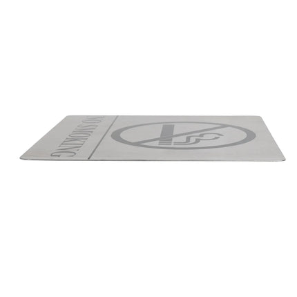 Bảng Hiệu Thép Không Gỉ Tablecraft B14, 12.7 x 12.7 cm, Cấm Hút Thuốc