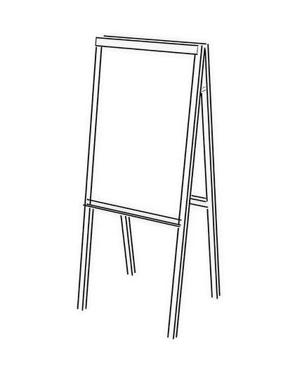 Bảng Lật Forbes Industries Có Gờ Đặt Bút - Thép Sơn (8160)