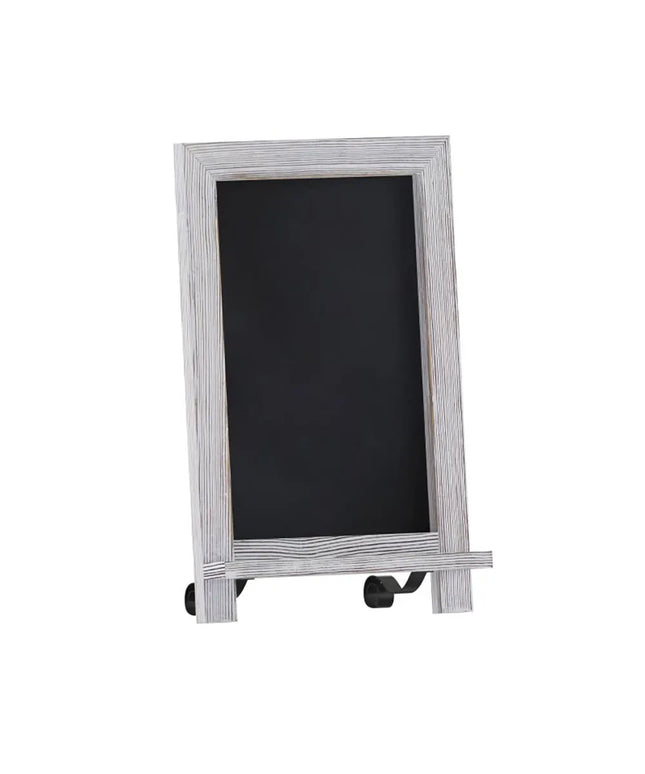 Bảng Phấn Có Chân Flash Furniture HFKHD-GDIS-CRE8-022315-GG - 24.1 cm Rộng x 35.6 cm Cao, Khung Gỗ Thông, Trắng