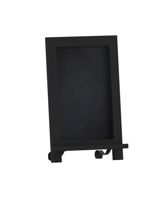 Bảng Phấn Có Chân Flash Furniture HFKHD-GDIS-CRE8-222315-GG - 24.1 cm Rộng x 35.6 cm Cao, Khung Gỗ Thông, Đen