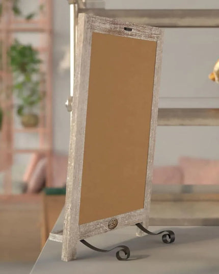 Bảng Phấn Flash Furniture HFKHD-GDI-CRE8-822315-GG Kèm Chân Đứng - 30.5 cm x 43.2 cm, Khung Gỗ Thông
