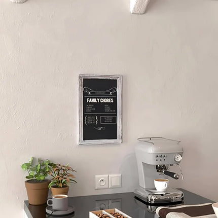 Bảng Phấn Treo Tường Flash Furniture 10-HGWA-GDIS-CRE8-662315-GG - Bộ 10 Cái, 27.9 x 43.2 cm, Khung Gỗ Thông, Màu Trắng