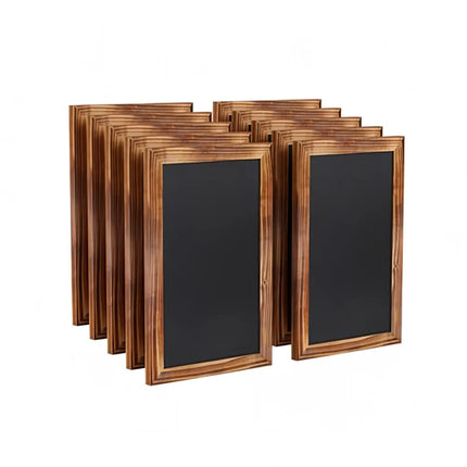 Bảng Phấn Treo Tường Flash Furniture 10-HGWA-GDIS-CRE8-762315-GG - Bộ 10 Cái, 27.9 x 43.2 cm, Khung Gỗ Thông, Màu Nâu