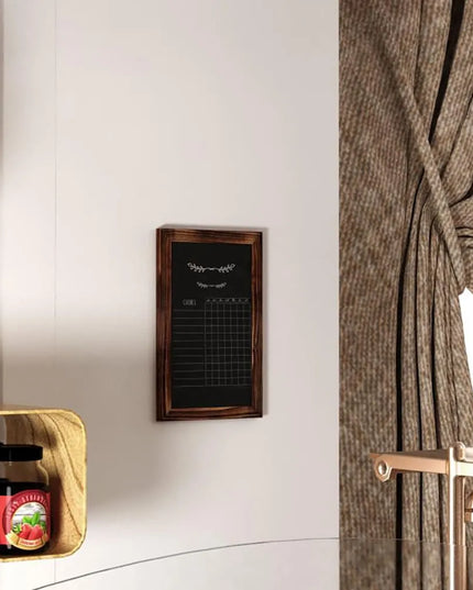Bảng Phấn Treo Tường Flash Furniture HGWA-GDIS-CRE8-762315-GG - 27.9 cm Rộng x 43.2 cm Cao, Khung Gỗ Thông, Nâu