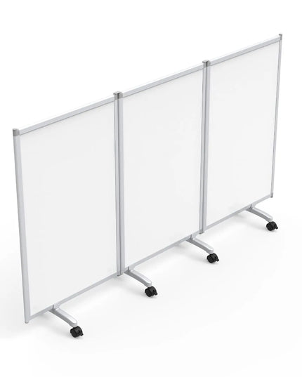 Bảng Trắng Từ Tính 3 Tấm Luxor Khung Nhôm, 70.5 x 115.6 cm (MB9152WW)