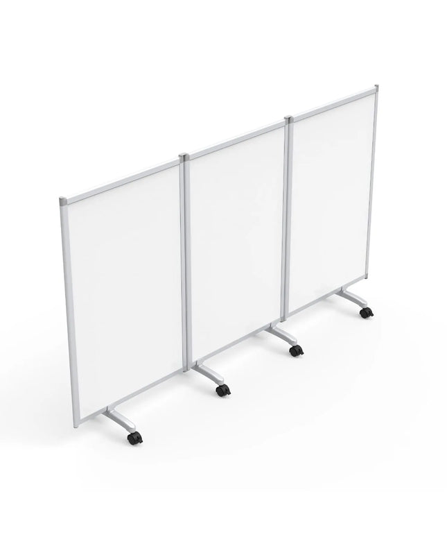 Bảng Trắng Từ Tính 3 Tấm Luxor Khung Nhôm, 70.5 x 115.6 cm (MB9152WW)