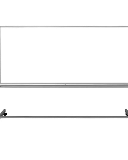 Bảng Trắng Từ Tính Hai Mặt Lật Luxor Kèm Khung Nhôm, 243.8 cm x 101.6 cm (MB9640WW)