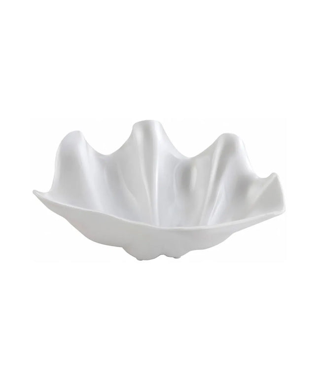 Bát Nhựa Hình Vỏ Sò Winco PSBW-1W 591 ml Màu Trắng Ngà
