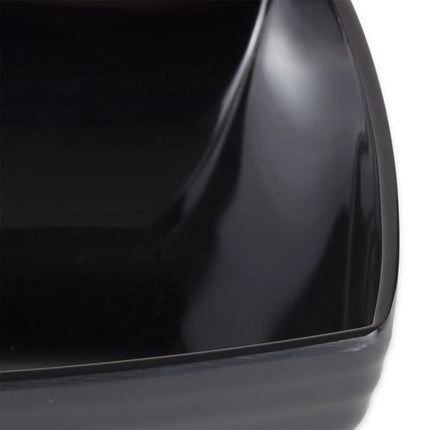 Bát Pasta Vuông GET ML-66-BK 20 cm 1.65 l - Melamine, Đen