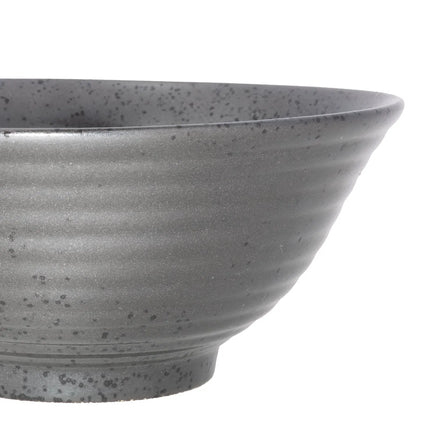 Bát Ramen Tròn Yanco DB-3108 Diamond Black 1.3 l - Sứ, Đồng Đen