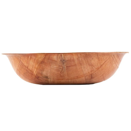 Bát Salad Tròn Tablecraft 208 Gỗ Đan Mahogany Đáy Cong 4 Lớp 20.3 cm