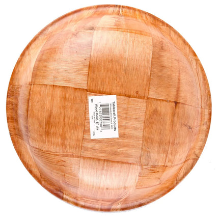 Bát Salad Tròn Tablecraft 208 Gỗ Đan Mahogany Đáy Cong 4 Lớp 20.3 cm