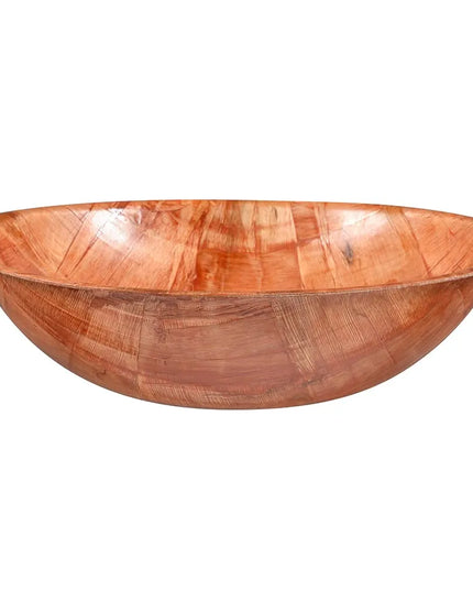 Bát Salad Tròn Winco WWB-10 Gỗ Đan 25.4 cm
