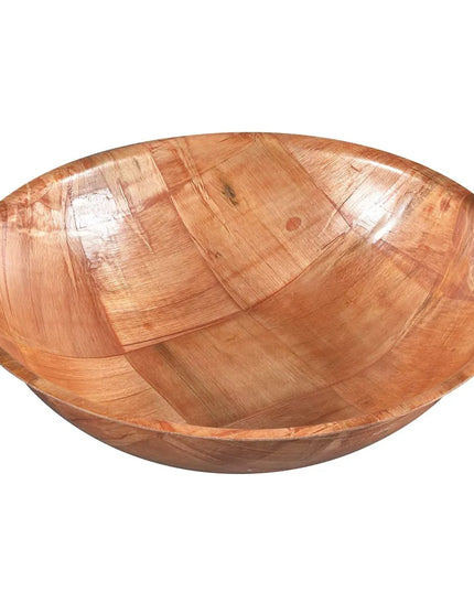 Bát Salad Tròn Winco WWB-10 Gỗ Đan 25.4 cm
