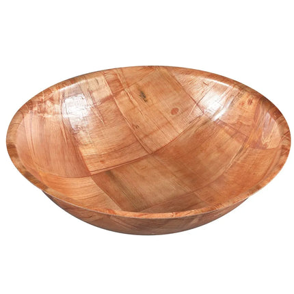 Bát Salad Tròn Winco WWB-10 Gỗ Đan 25.4 cm