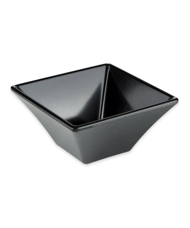 Bát Salad Vuông GET ML-278-BK 10 cm 240 ml - Melamine, Đen