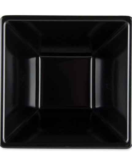 Bát Salad Vuông GET ML-278-BK 10 cm 240 ml - Melamine, Đen