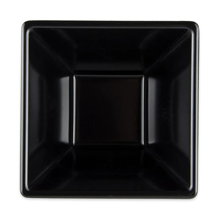 Bát Salad Vuông GET ML-278-BK 10 cm 240 ml - Melamine, Đen
