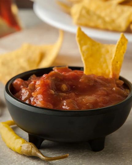 Bát Salsa Molcajete Carlisle 087803 Melamine Đen 240 ml
