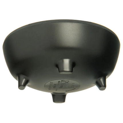 Bát Salsa Molcajete Melamine Carlisle 087303 89 ml, Màu Đen
