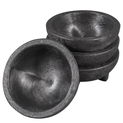 Bát Salsa Molcajete Winco PMSB-4 Nhựa Polypropylene Đen 120 ml