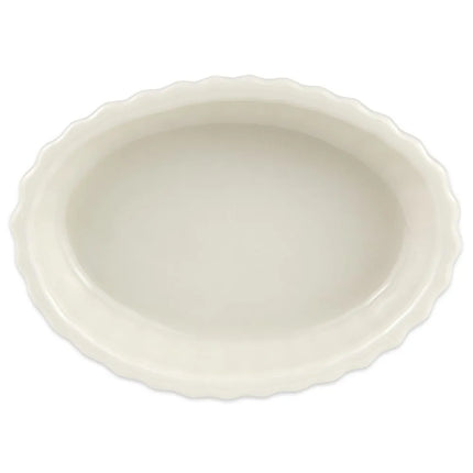 Bát Souffle Có Rãnh Hall China HL8510AWHA Sứ Trắng 90 ml