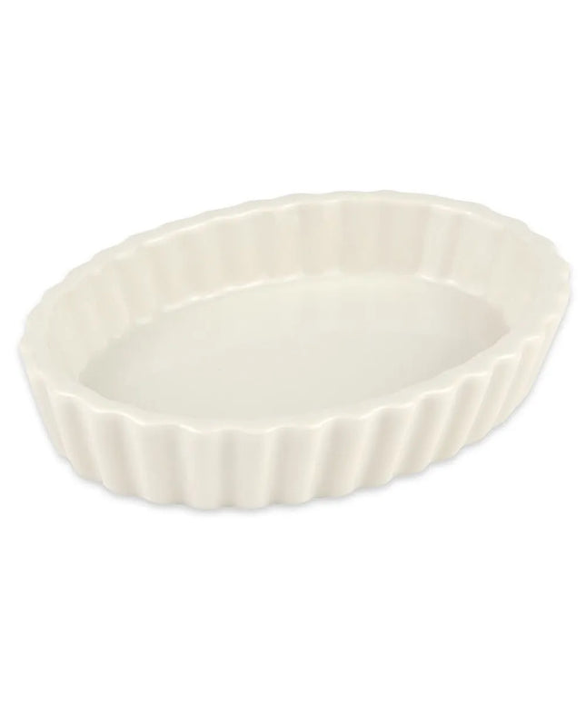 Bát Souffle Có Rãnh Hall China HL8520AWHA Sứ Trắng 148 ml