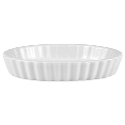 Bát Souffle Có Rãnh Hall China HL8530ABWA Sứ Trắng Sáng 192 ml