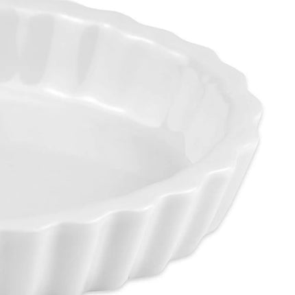 Bát Souffle Có Rãnh Hall China HL8530ABWA Sứ Trắng Sáng 192 ml