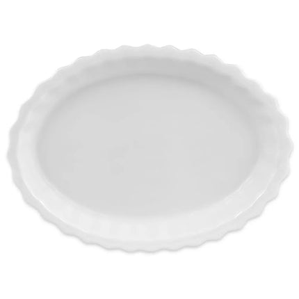 Bát Souffle Có Rãnh Hall China HL8530ABWA Sứ Trắng Sáng 192 ml