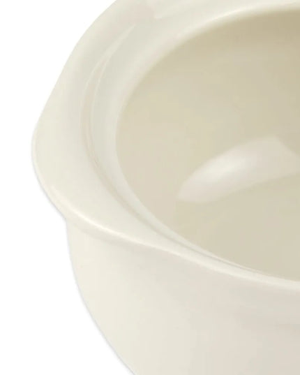 Bát Súp Hành Sứ Hall China HL4790BWHA 414 ml Màu Trắng