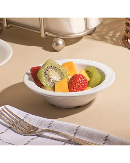 Bát Trái Cây Tròn Melamine Winco MMB-5W 148 ml Trắng