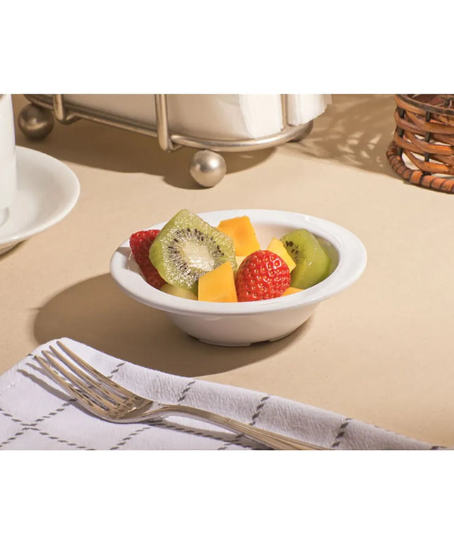 Bát Trái Cây Tròn Melamine Winco MMB-5W 148 ml Trắng